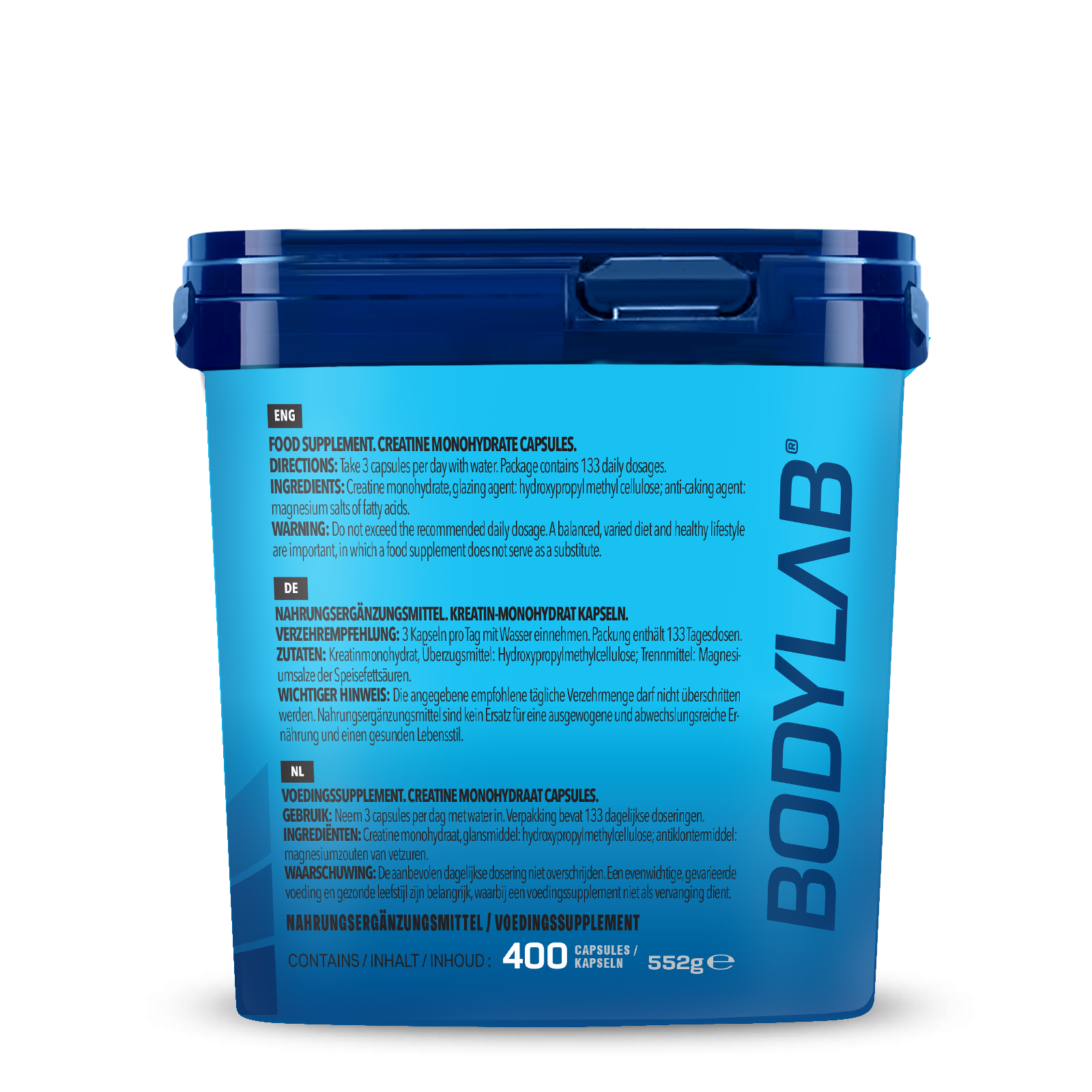 bodylab24-creatine-monohydrate-mega-caps-400-kapseln image 2