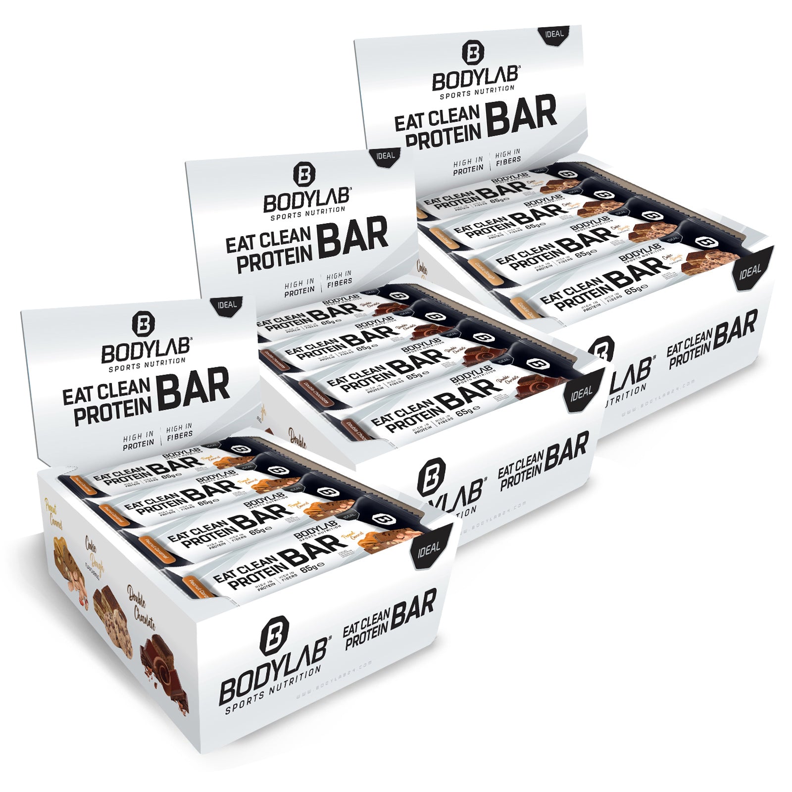 bodylab24-eat-clean-protein-bar-3-x-12x65g image 1