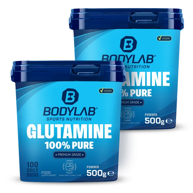 bodylab24-glutamin-powder-2-x-500-g-doppelpack image 1