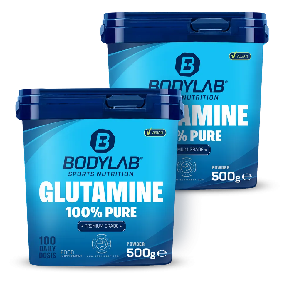 bodylab24-glutamin-powder-2-x-500-g-doppelpack image 1