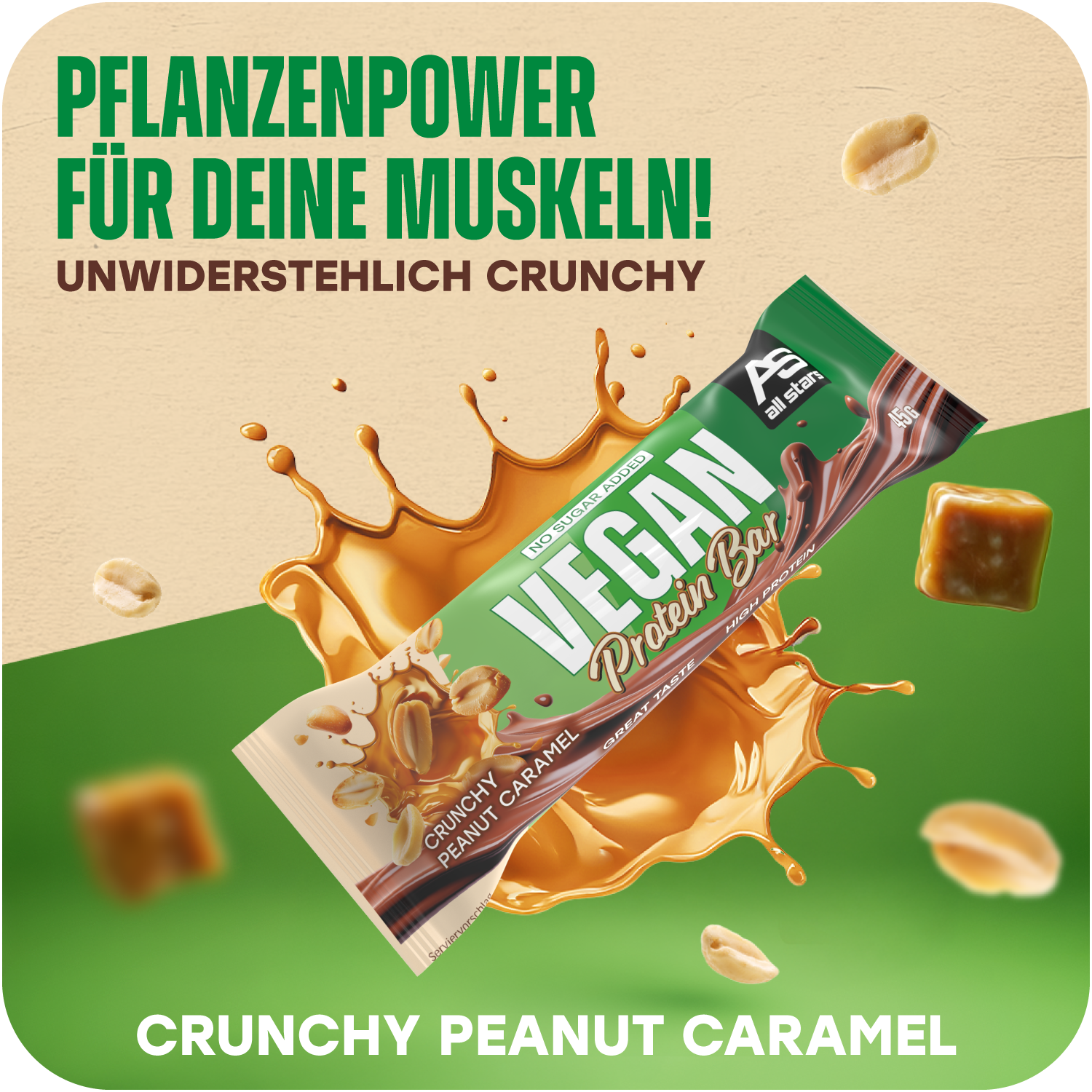 all-stars-vegan-protein-riegel-crunchy-peanut-caramel-45g image 4