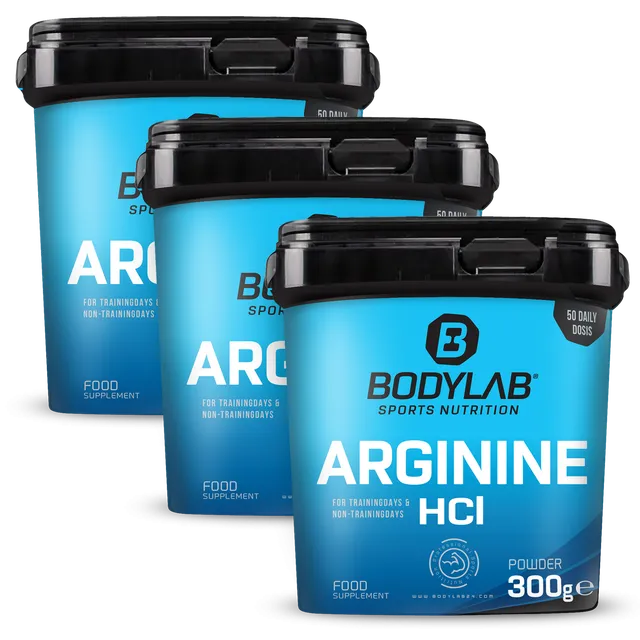 bodylab24-arginine-hcl-powder-3-x-300g-l-arginin-pulver image 1