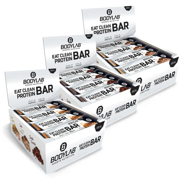bodylab24-eat-clean-protein-bar-3-x-12x65g image 1