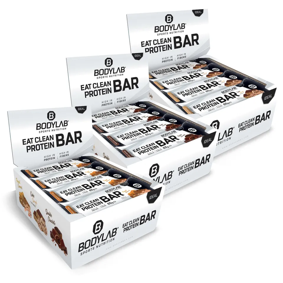 bodylab24-eat-clean-protein-bar-3-x-12x65g image 1