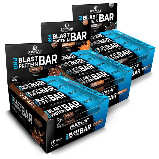bodylab24-pro-blast-protein-bar-36x60g-crispy-riegel-mit-20g-protein image 1