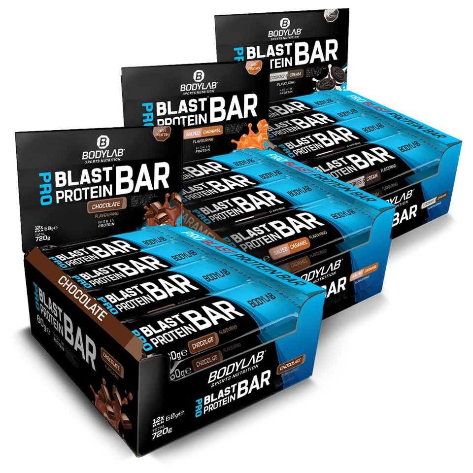bodylab24-pro-blast-protein-bar-36x60g-crispy-riegel-mit-20g-protein image 1