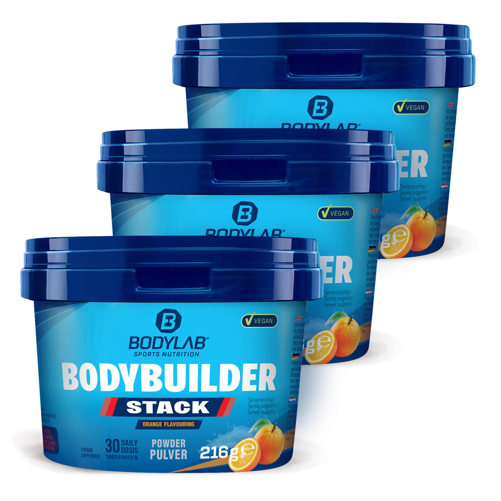 bodylab24-bodybuilder-stack-powder-multivitamin-mineral-drink-3-x-216g image 1