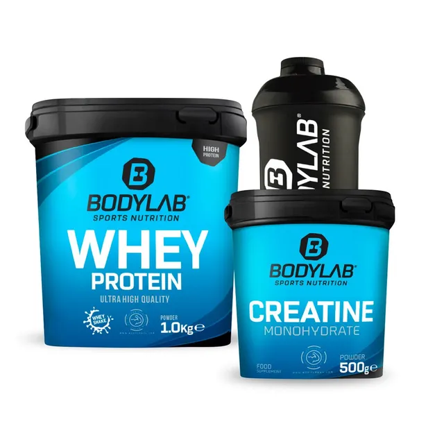 bodylab24-gym-deal-1-whey-protein-1000g-creatine-powder-500g-shaker image 1