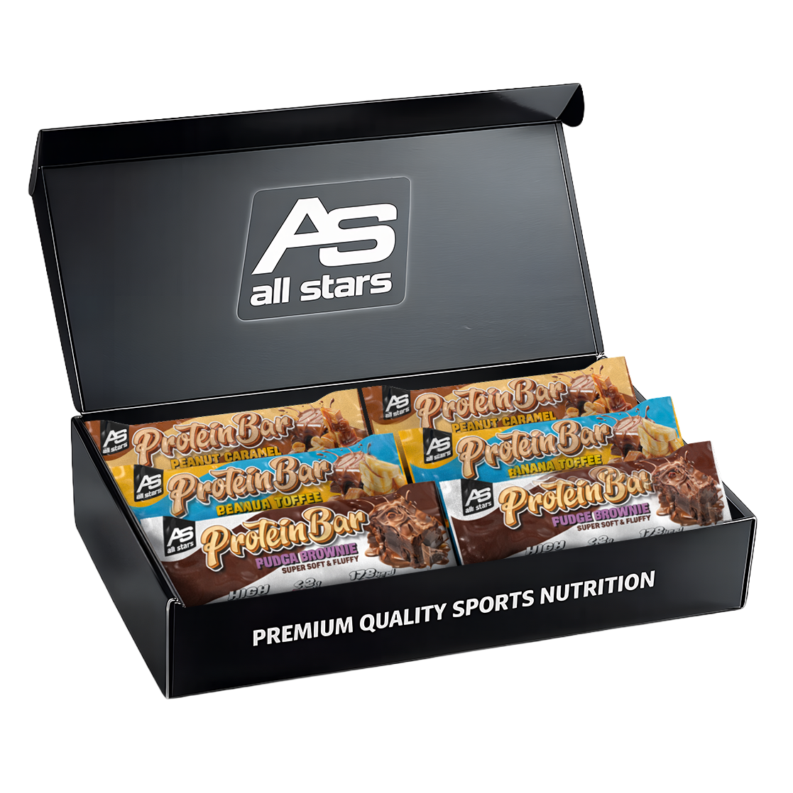 all-stars-soft-fluffy-protein-bar-riegel-try-box-5-x-50-g image 1