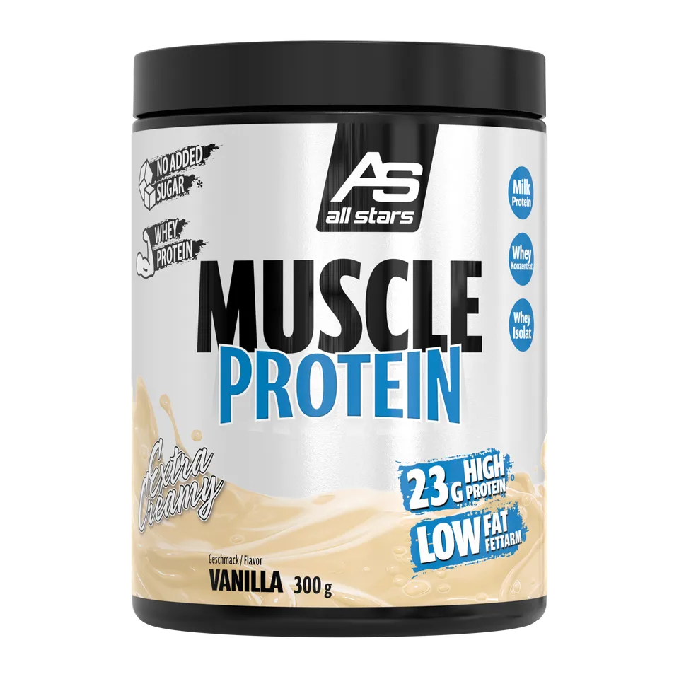 all-stars-muscle-protein-pulver-300-g-dose image 1