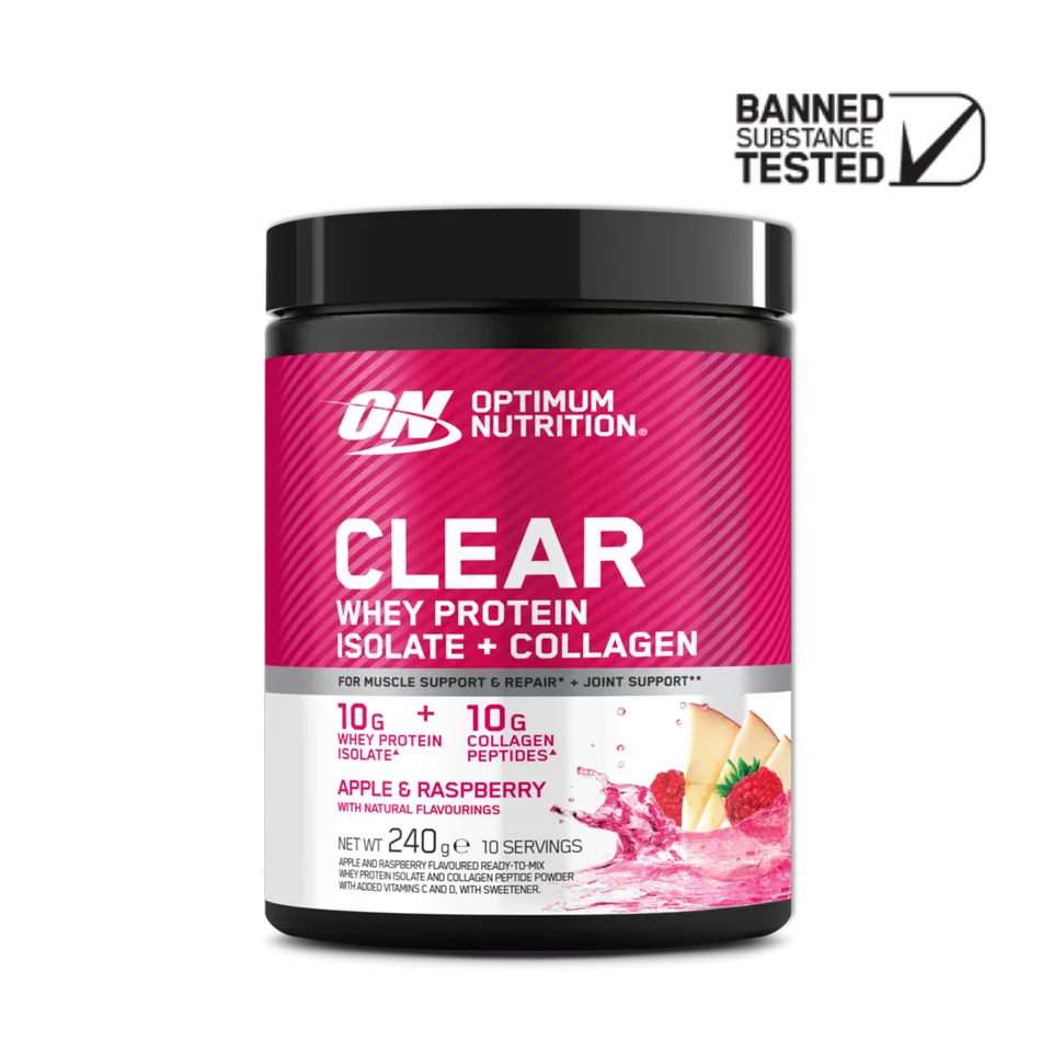 optimum-nutrition-clear-whey-isolate-collagen-elite-240-g-fruchtiges-isolat image 1