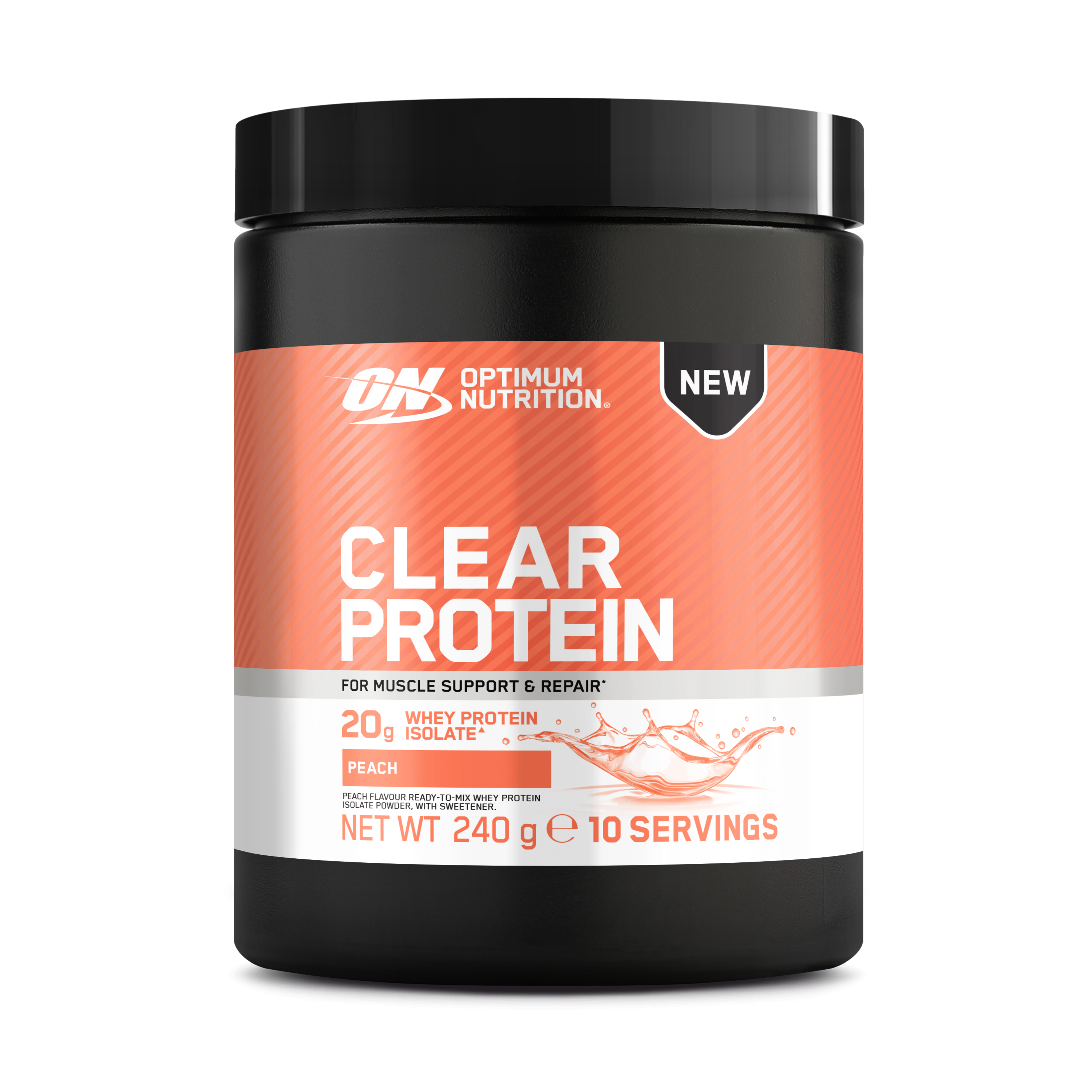 optimum-nutrition-clear-protein-powder-clear-whey-isolate-20g-protein image 1