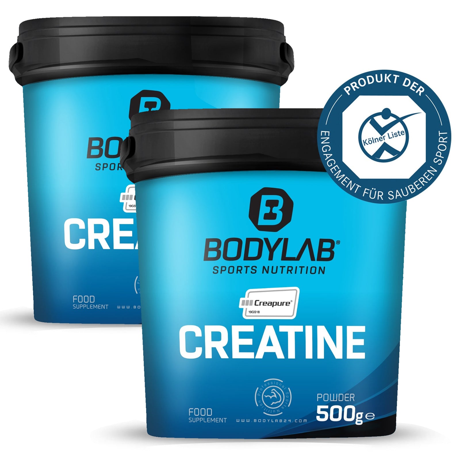 bodylab24-creatine-creapure-1kg-sparpack-2-x-500g image 2
