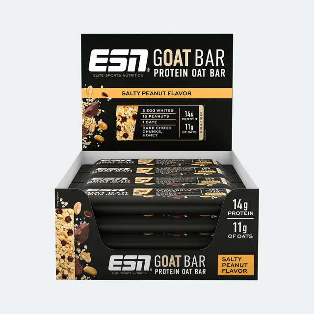 esn-goat-bar-proteinriegel-mit-14-g-eiklar-protein-hafer-honig image 1