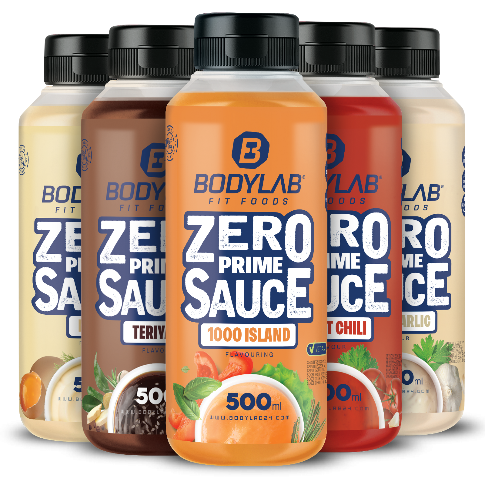 bodylab24-zero-prime-saucen-5er-pack-je-500-ml image 1