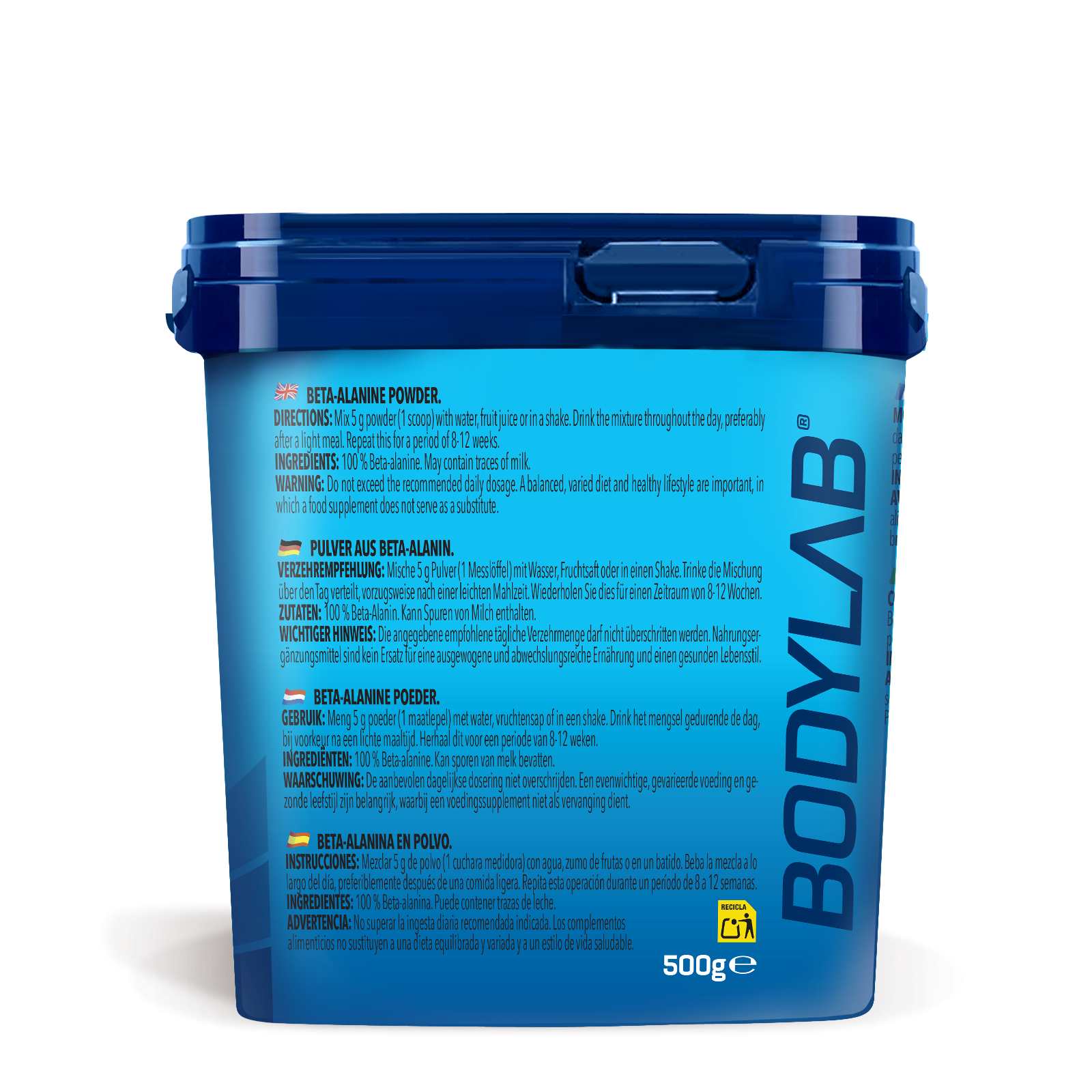 bodylab24-beta-alanine-pulver-500-g image 2
