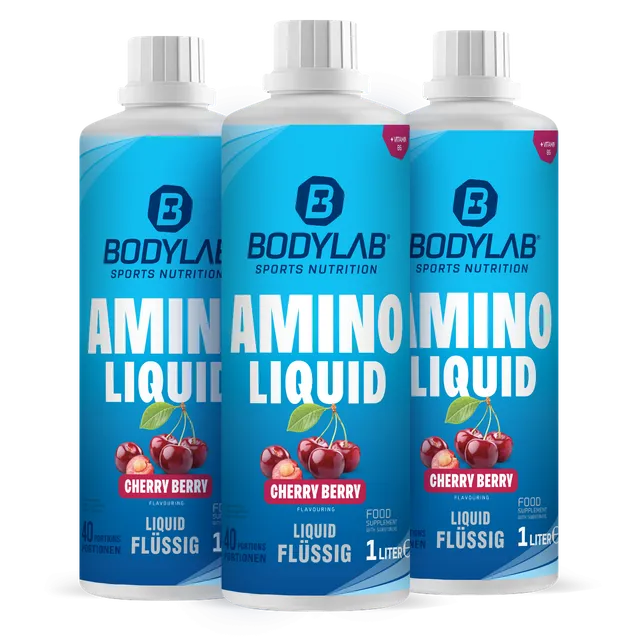 bodylab24-3-x-amino-liquid-cherry-berry-1000ml image 1