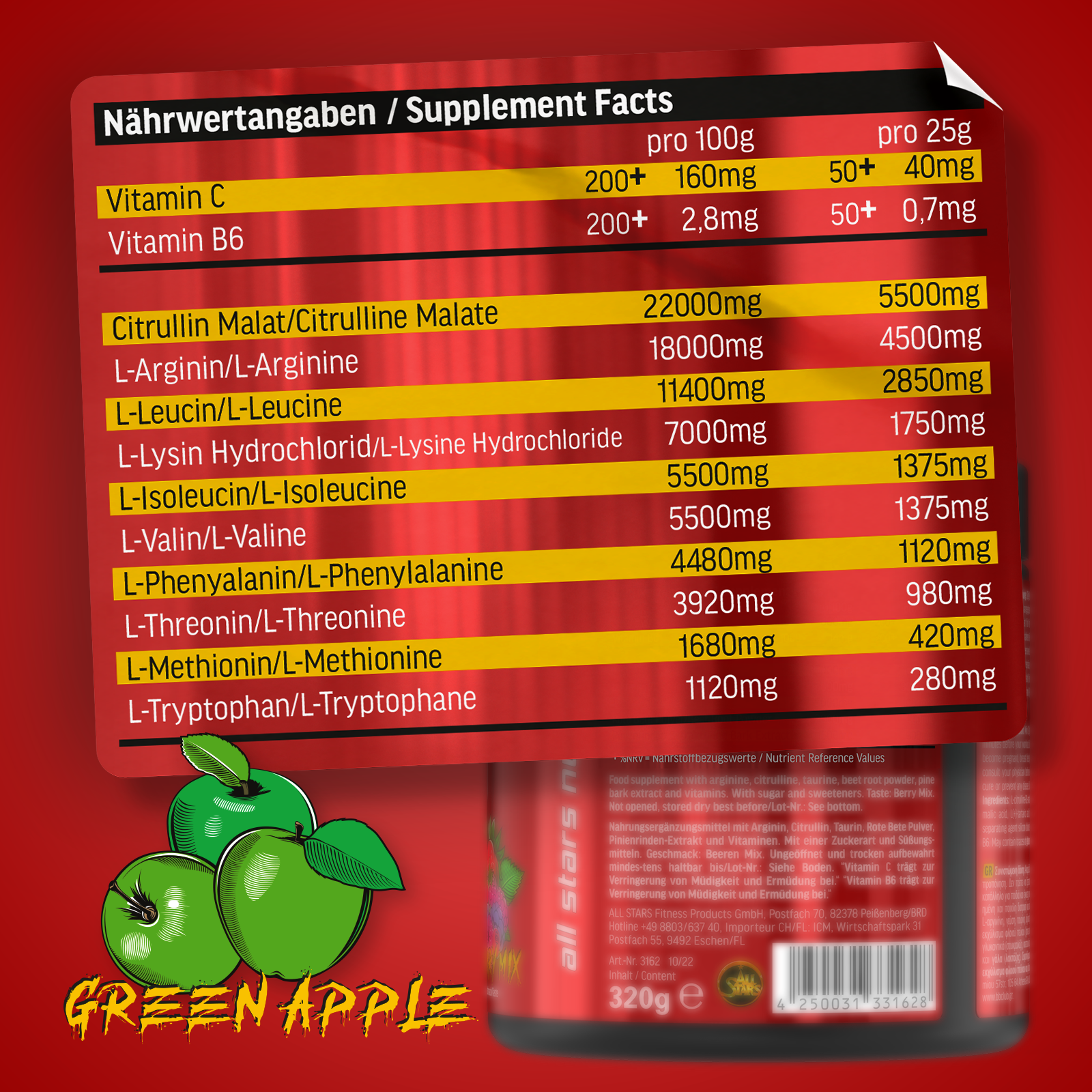 all-stars-intra-x-markus-schmid-edition-intra-workout-pulver-gr-ner-apfel image 5