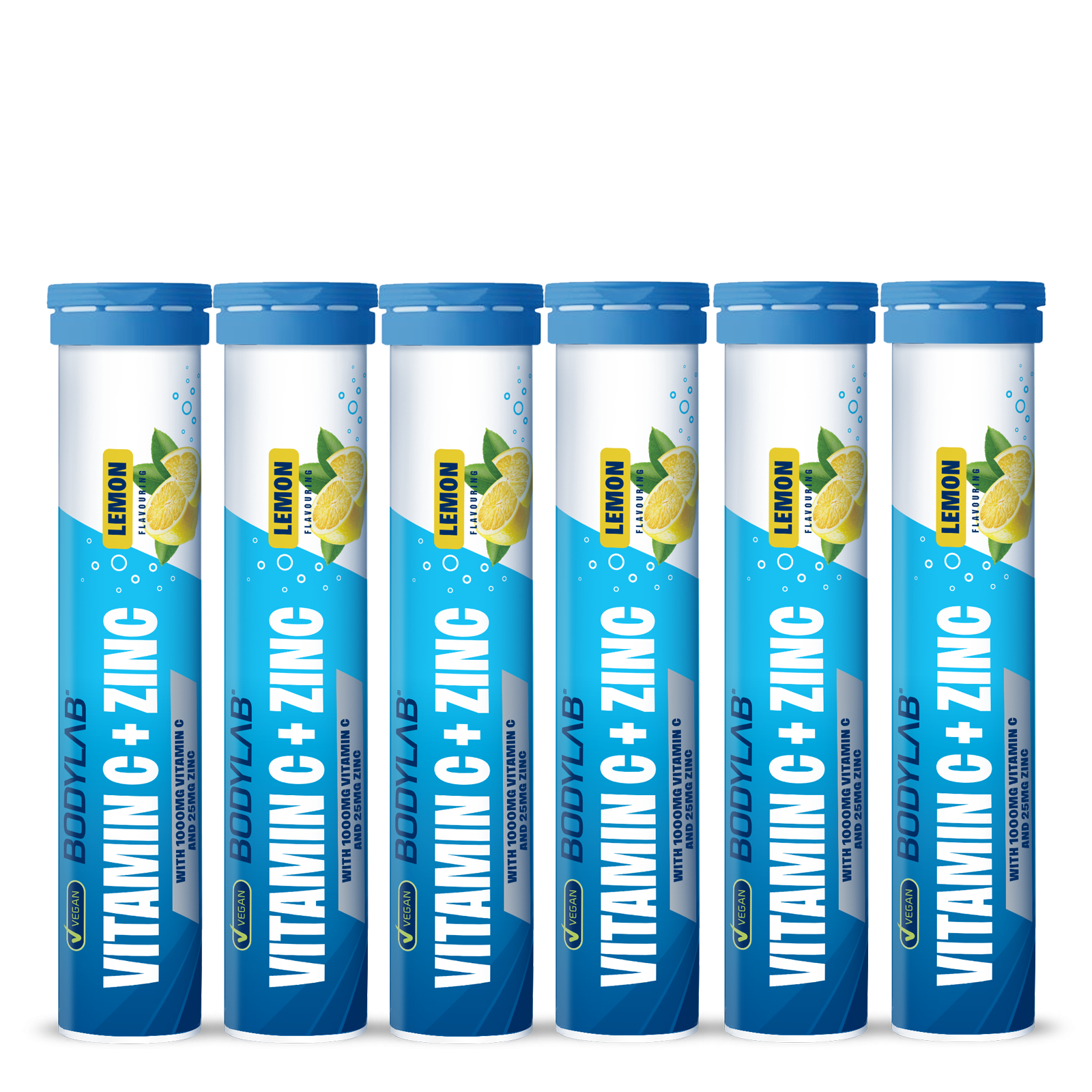 bodylab24-vitamin-c-zink-brausetabletten-lemon-6x-20-tabletten image 1