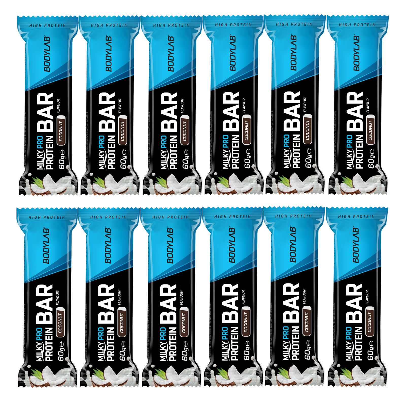 bodylab24-milky-pro-protein-bar-vollmilchschokolade-12x60g image 5