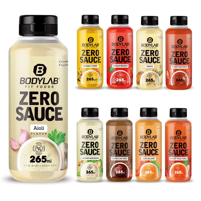 bodylab24-zero-sauce-265ml-kalorienarme-sauce-dressing image 1