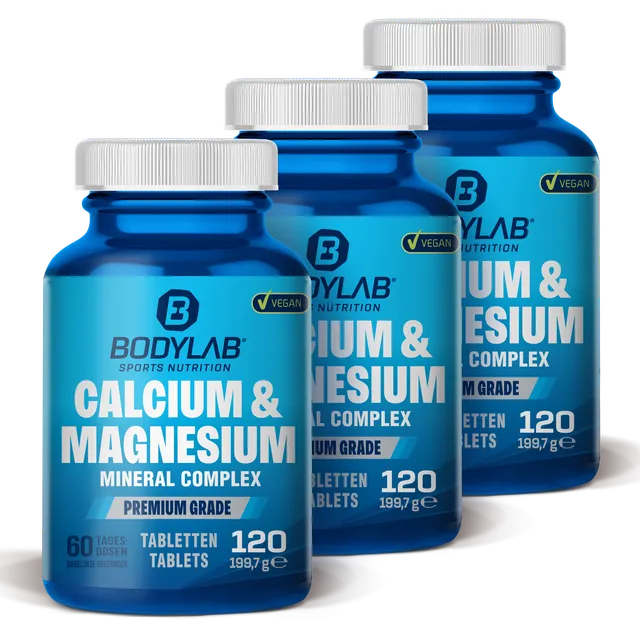 bodylab24-calcium-magnesium-complex-3-x-120-tabletten-dreierpack image 1