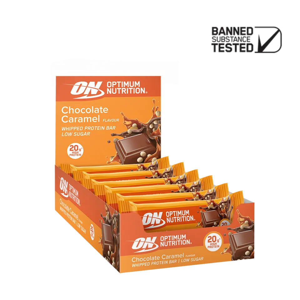 optimum-nutrition-elite-protein-bar-chocolate-caramel-whipped-20-g-protein image 1