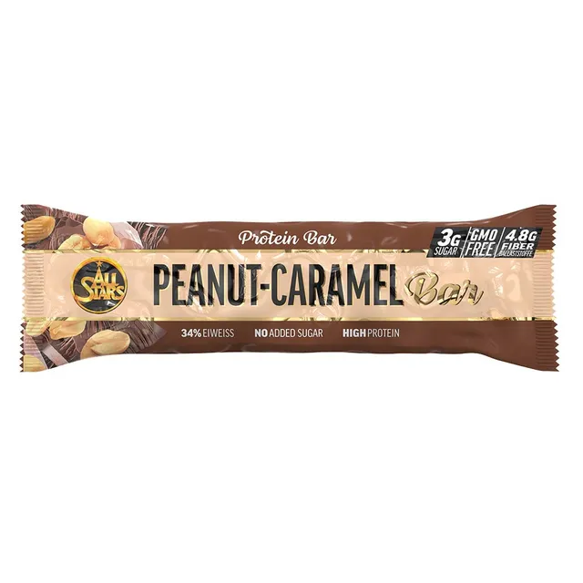 all-stars-protein-bar-peanut-caramel-protein-snack-bar image 1
