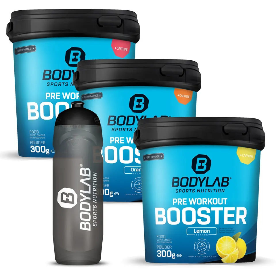 bodylab24-pre-workout-booster-3x300g-750ml-trinkflasche image 1