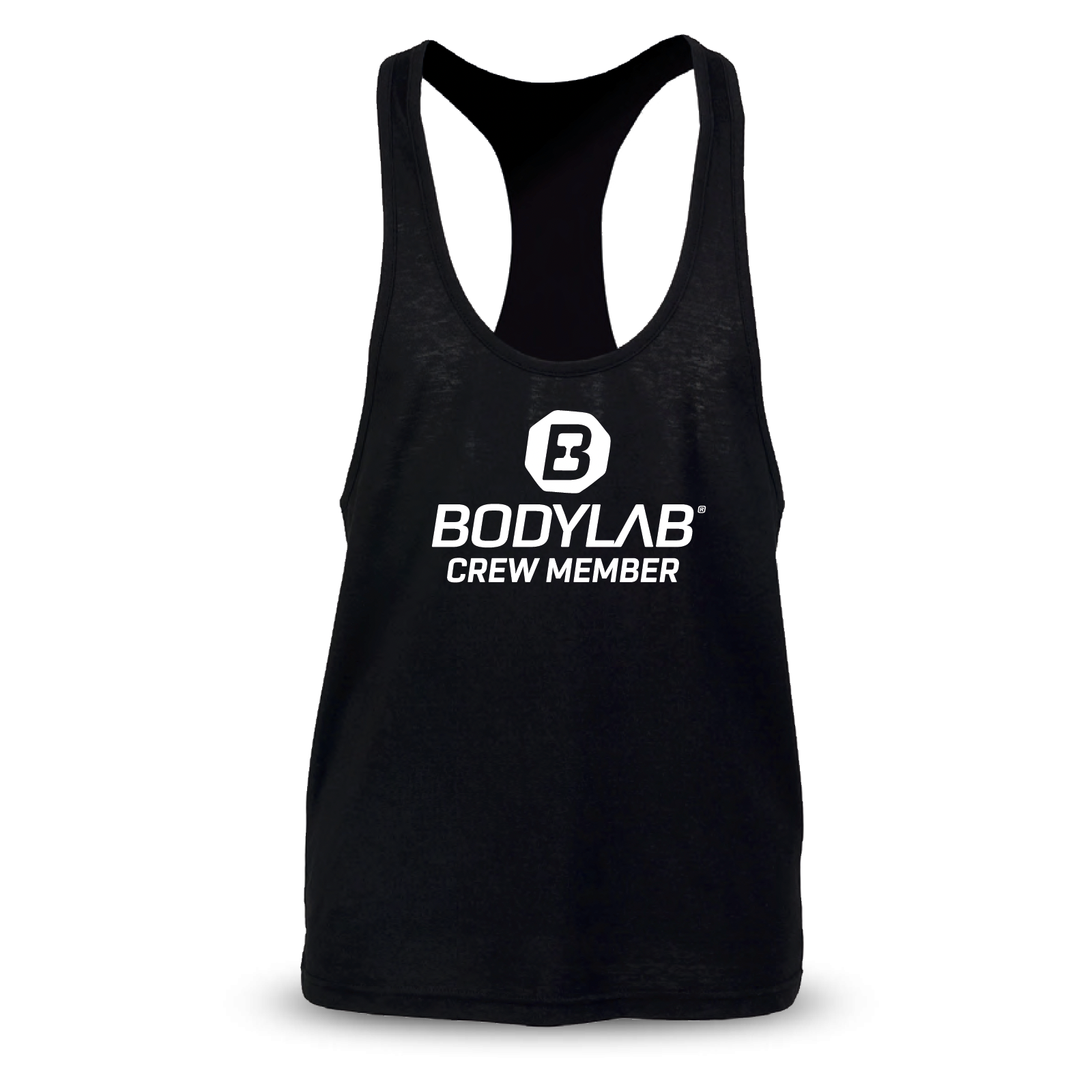 bodylab24-stringer-tank-top-crew-member-schwarz-mit-logo image 5
