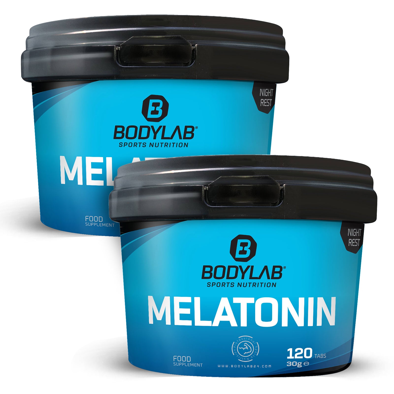 bodylab24-melatonin-1mg-2x-120-tabletten-240-tabletten-doppelpack image 1