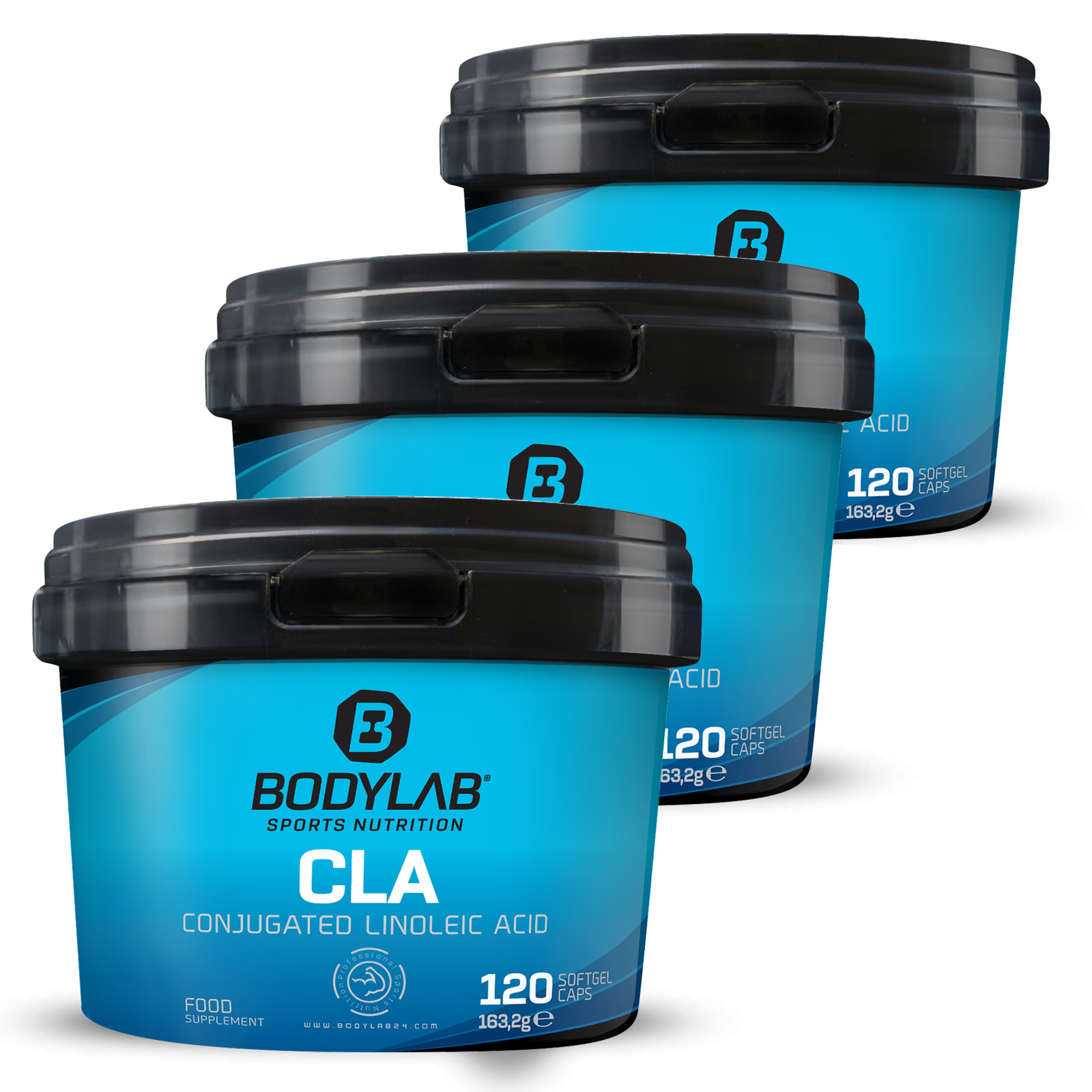 bodylab24-cla-kapseln-3-x-120-kapseln image 1