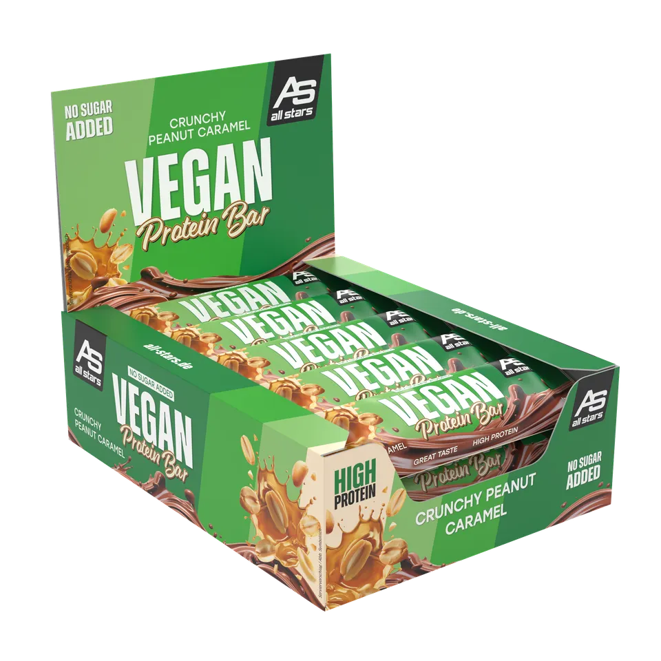 all-stars-vegan-protein-riegel-crunchy-peanut-caramel-45g image 1
