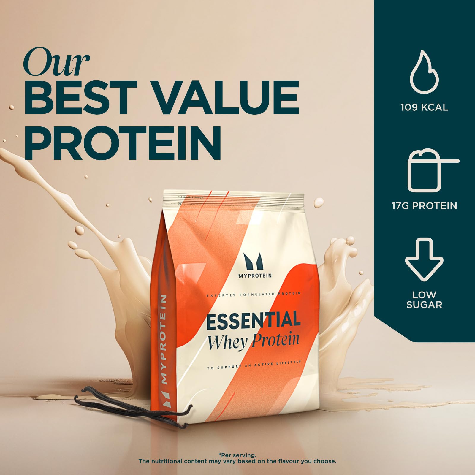 myprotein-essential-whey-protein-pulver-vanille-1-3-kg-beutel image 2
