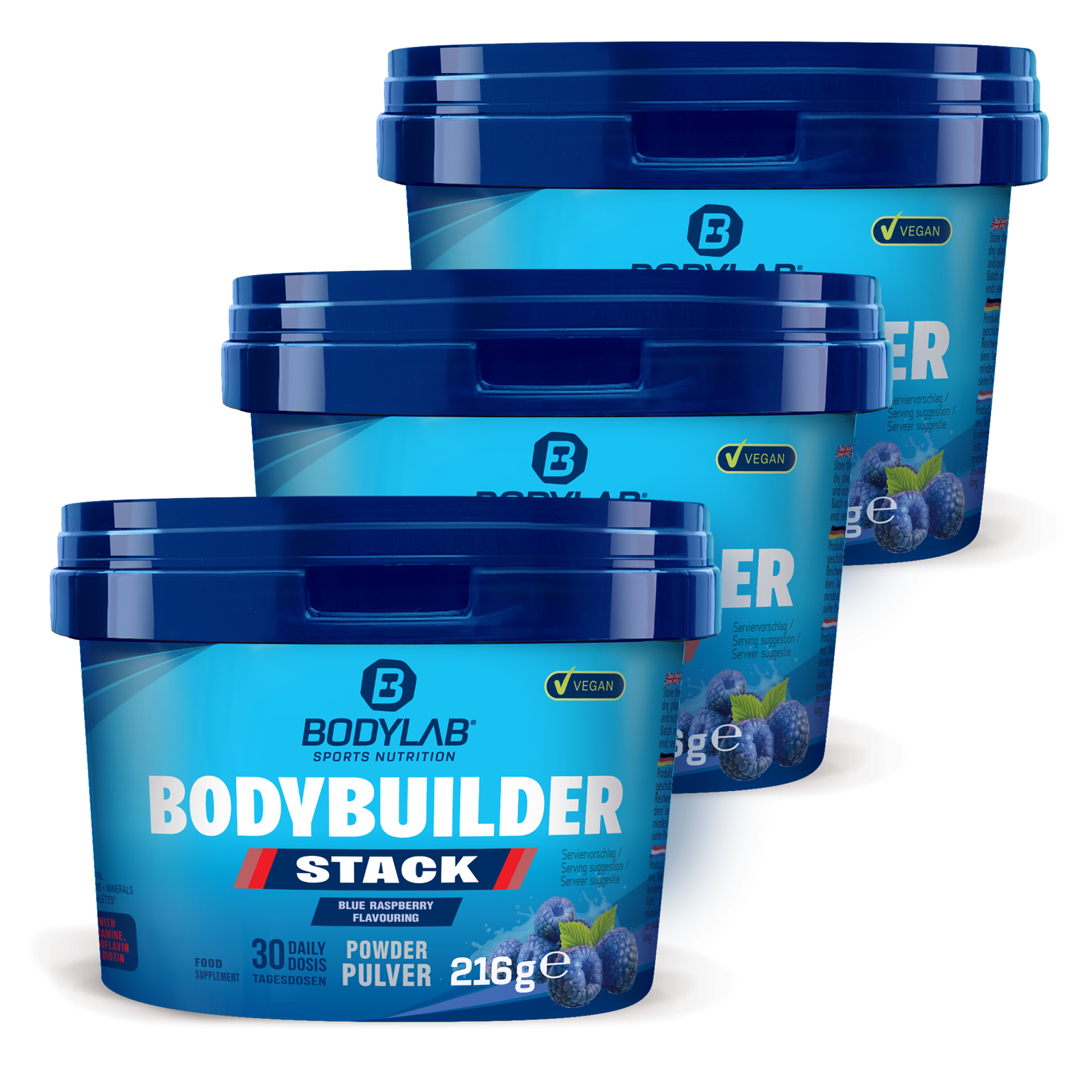bodylab24-bodybuilder-stack-powder-multivitamin-mineral-drink-3-x-216g image 2