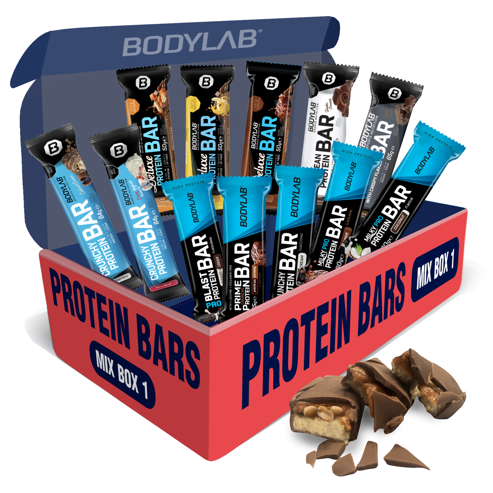 bodylab24-protein-bar-mix-box-1-12x50g-65g image 2