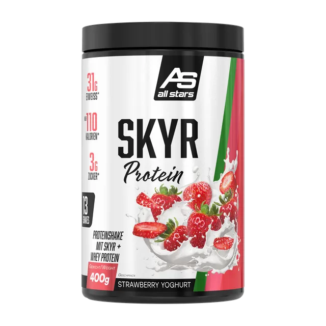 all-stars-skyr-protein-400g-dose-strawberry-yoghurt image 1