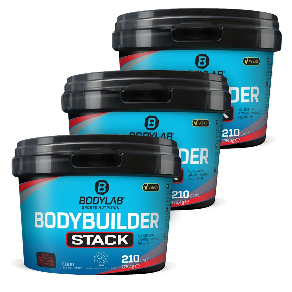 bodylab24-bodybuilder-stack-vitamin-mineral-kapseln-vegan-3-x-210-kapseln image 1
