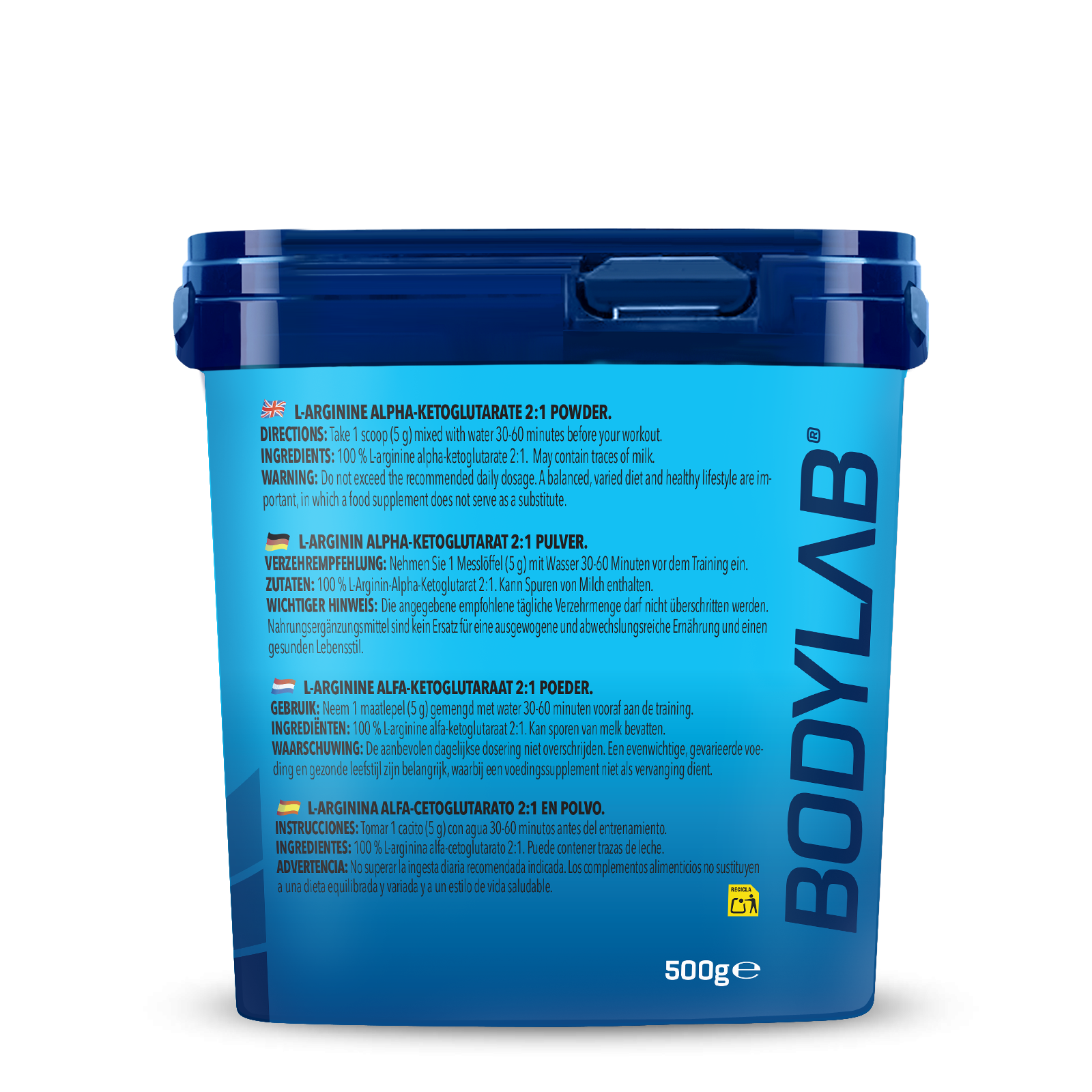 bodylab24-aakg-pulver-2-x-500g-doppelpack image 4