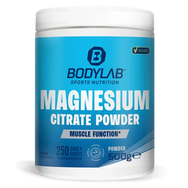 bodylab24-magnesium-citrate-powder-magnesiumcitrat-pulver-500g image 1
