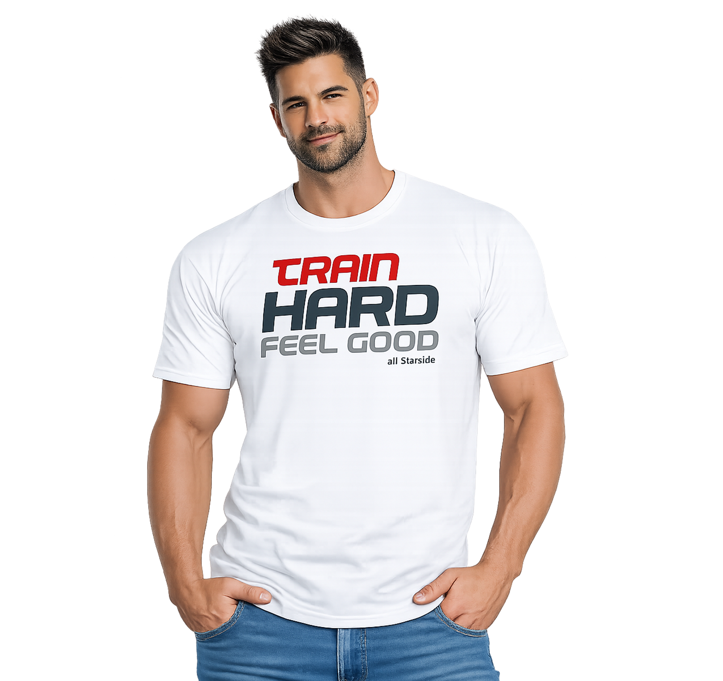 all-stars-t-shirt-train-hard-feel-good-regular-fit-wei image 1