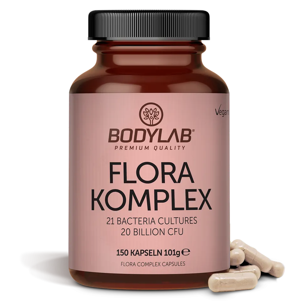 bodylab24-flora-complex-darmflora-kapseln-150-kapseln-21-kulturen-20-mrd-kbe image 1