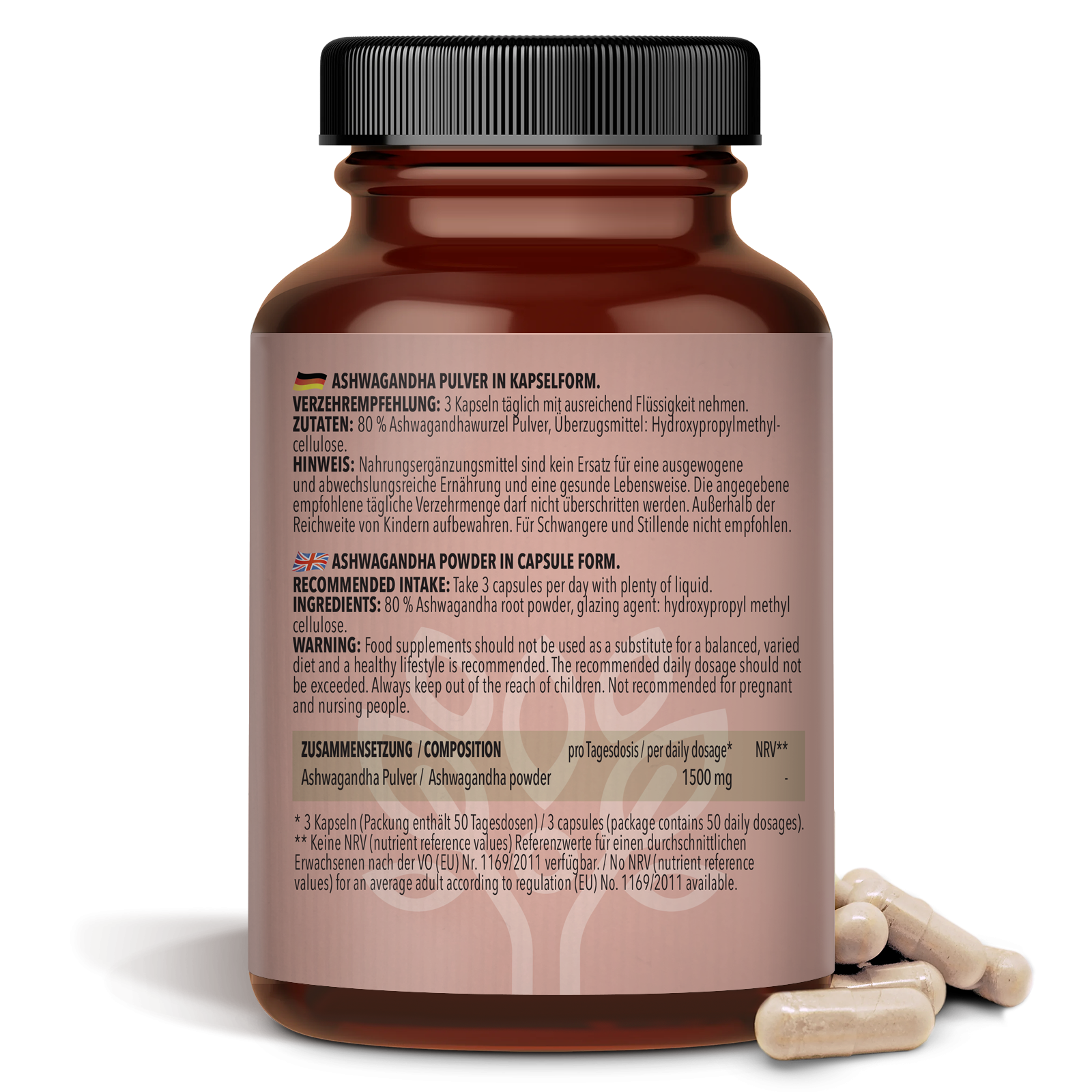 bodylab24-ashwagandha-pulver-in-kapselform-dreierpack-3-x-150-kapseln image 5