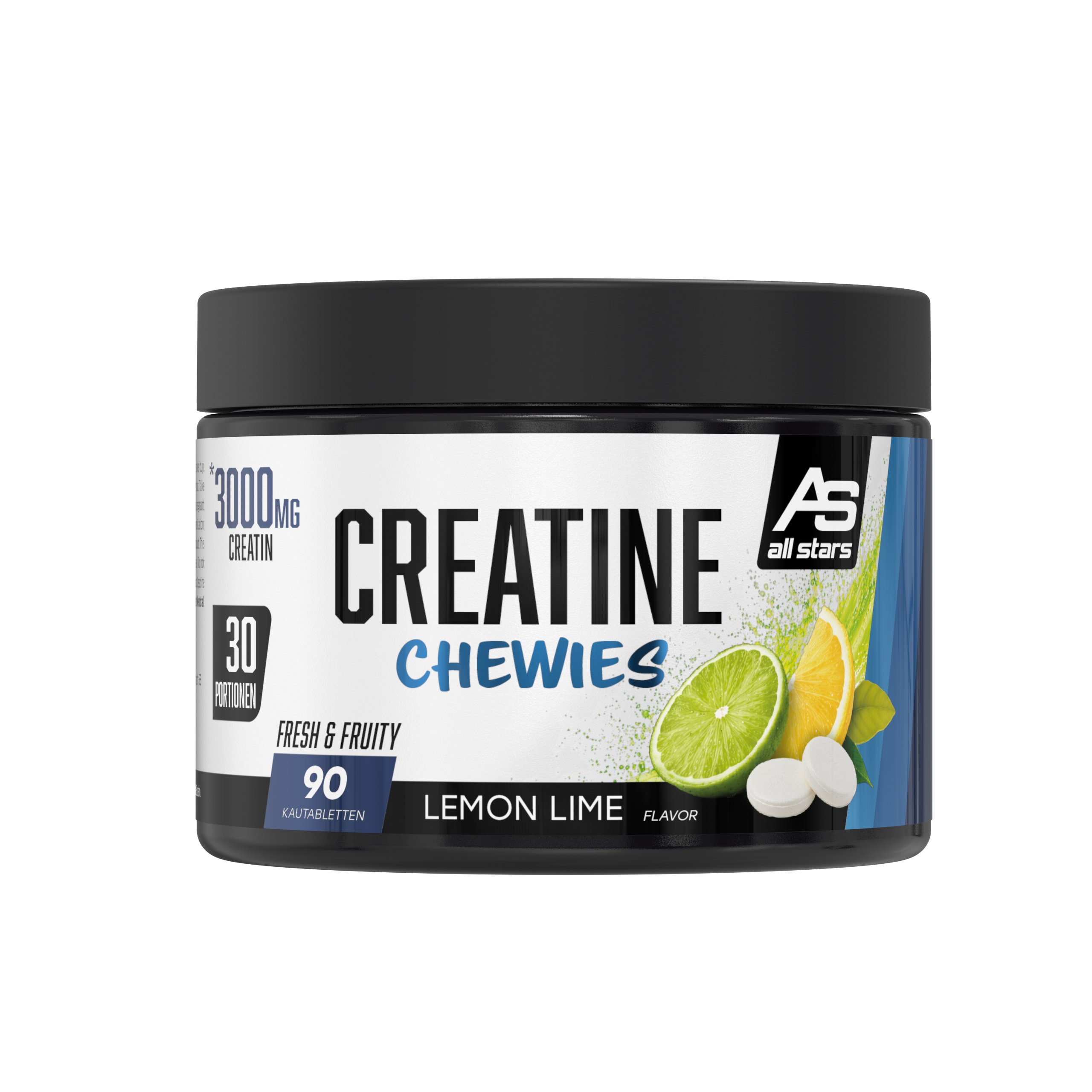 all-stars-creatine-chewies-90-kautabletten-lemon-lime image 1