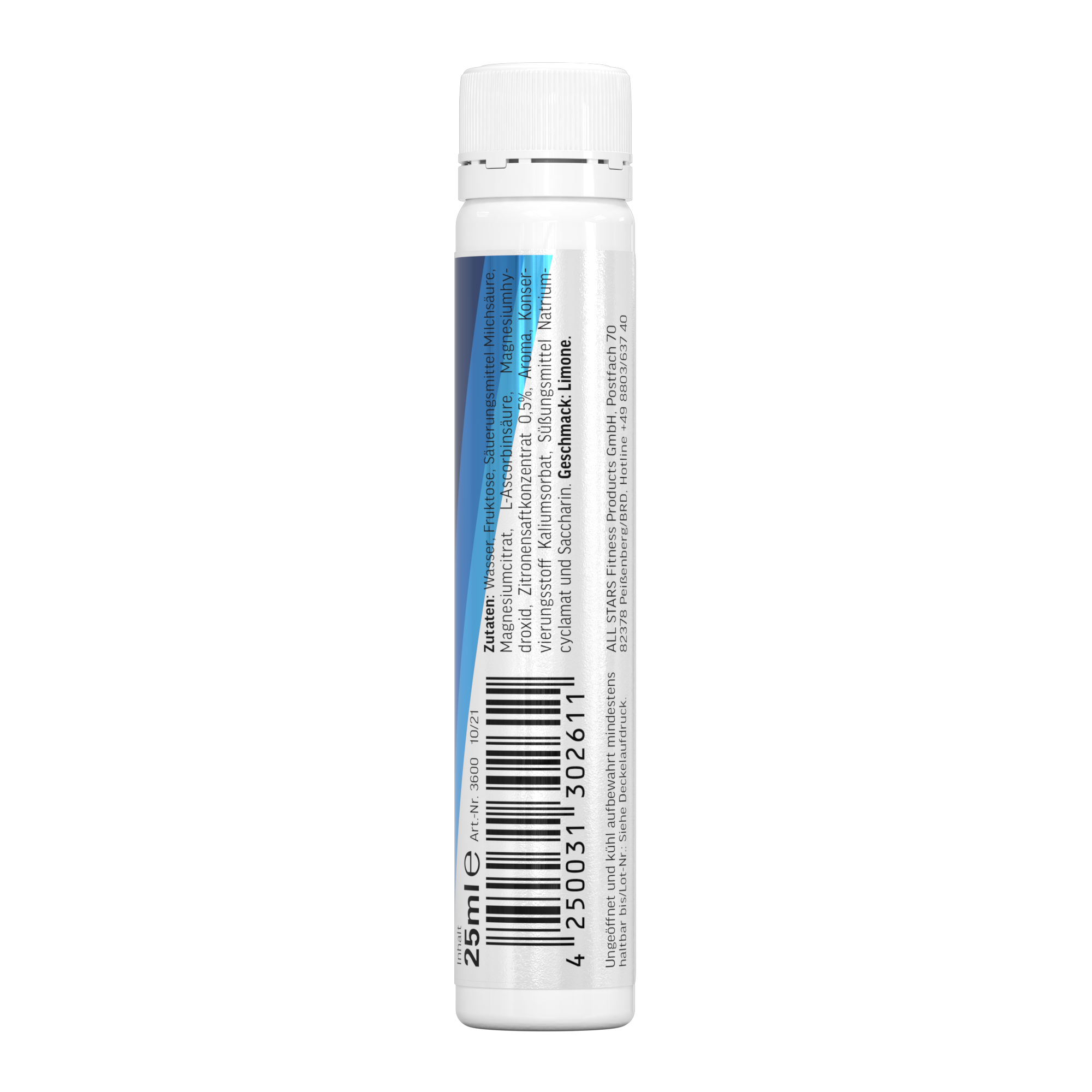 all-stars-mag-250-pure-liquid-magnesium-trinkampullen-zitrone image 4