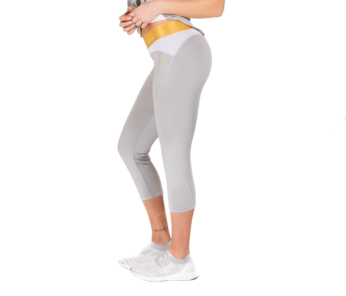 all-stars-squat-queen-leggings-3-4-booty-shaping-in-grau-weiss-und-mint-weiss image 1