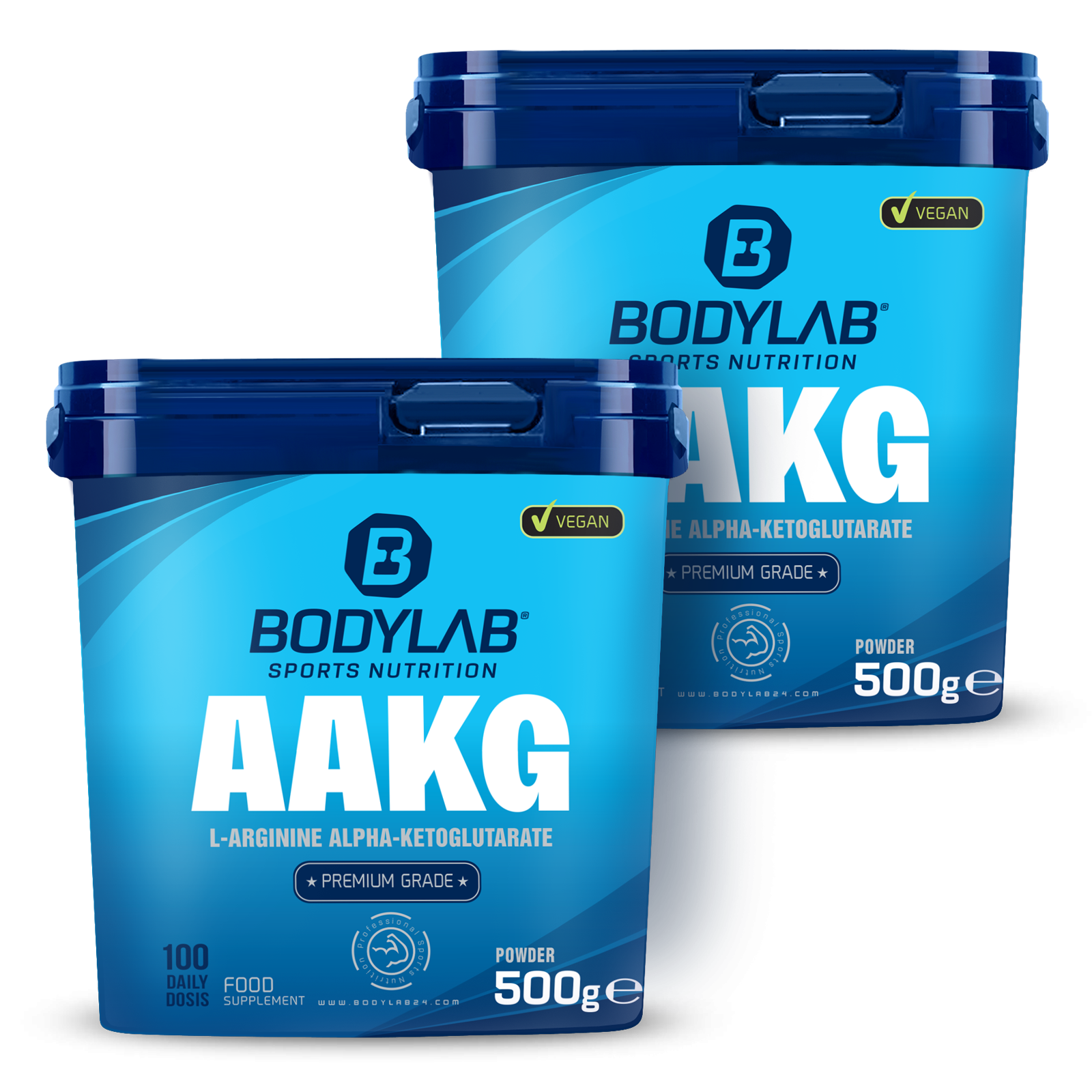 bodylab24-aakg-pulver-2-x-500g-doppelpack image 1
