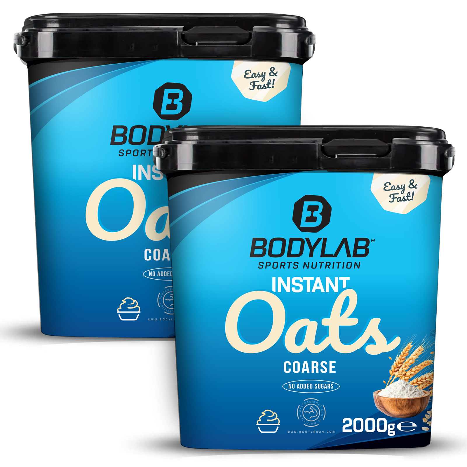bodylab24-instant-oats-coarse-vollkorn-hafer-doppelpack-2-x-2000g image 1
