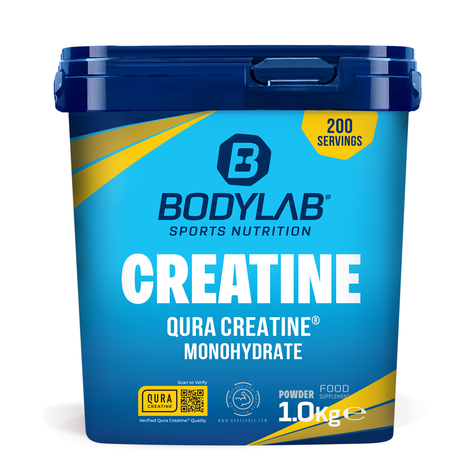 bodylab24-qura-creatine-monohydrate-1000g-pulver image 1