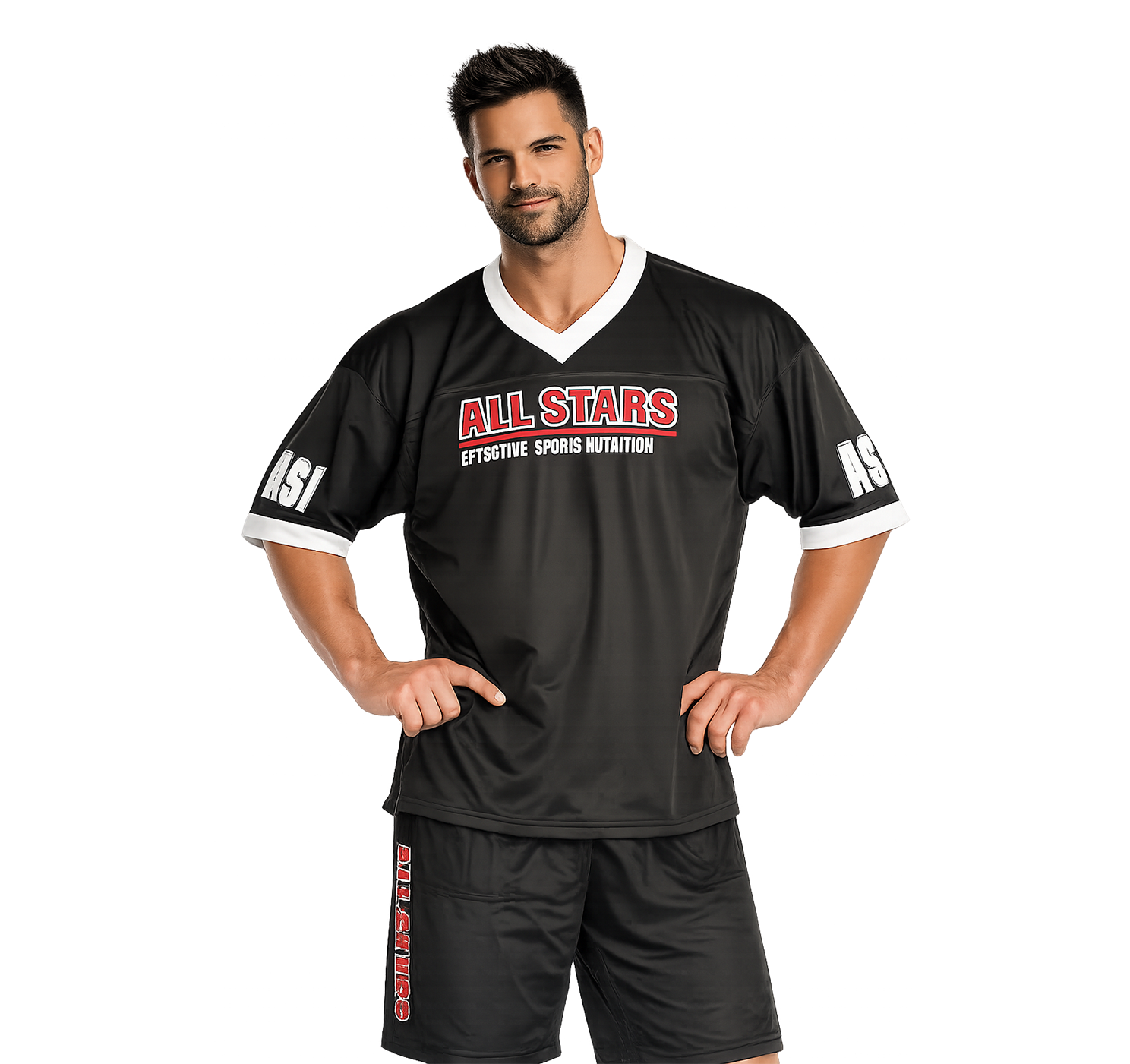 all-stars-workout-t-shirt-bodybuilding-fitness-shirt-herren image 1